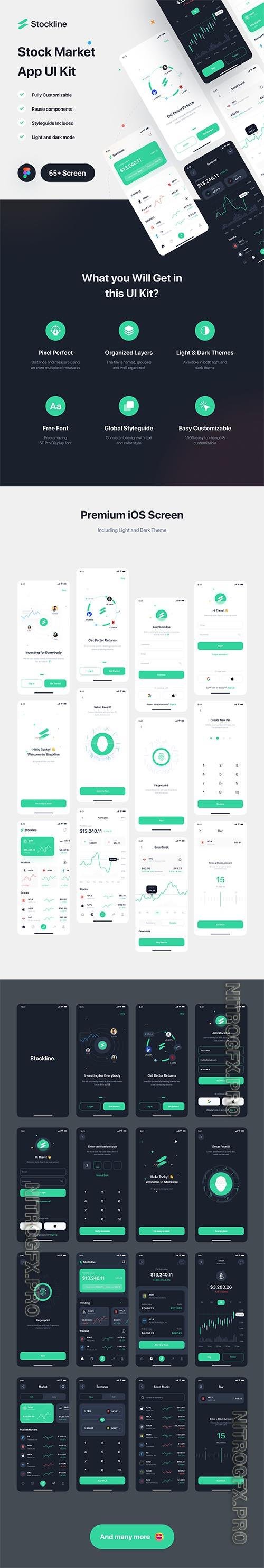 UI8 - Stockline - Stock Market App UI Kit