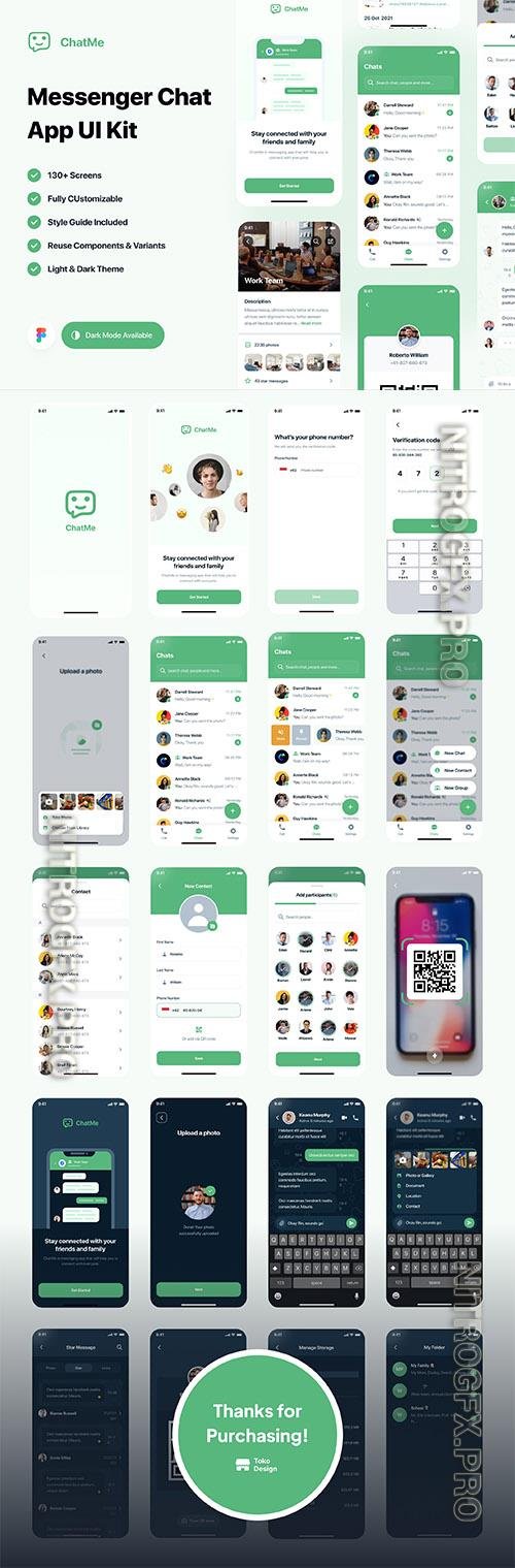 UI8 - Chatme - Messenger Chat App UI Kit