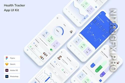 Health Tracker App UI Kit