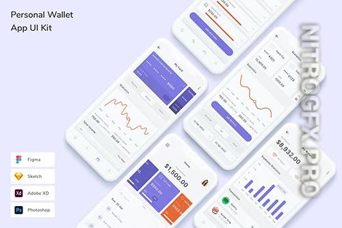Personal Wallet App UI Kit