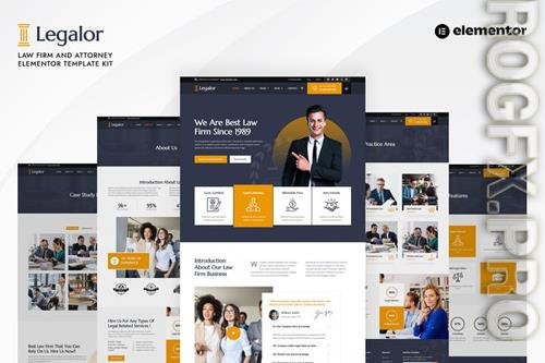 Themeforest Legalor - Law Firm & Attorney Elementor Template Kit