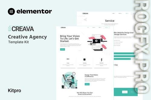 Themeforest Creava - Creative Agency Elementor Template Kit