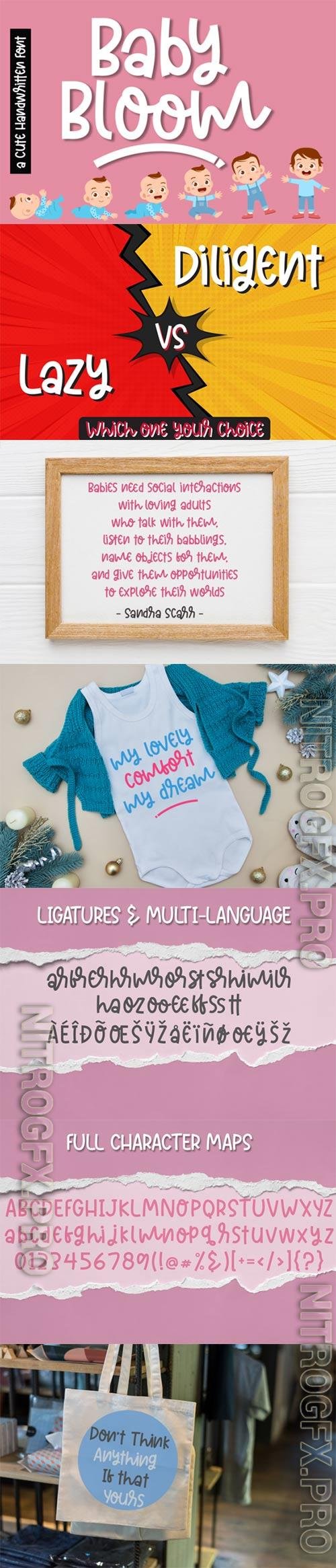 Baby Bloom Fonts