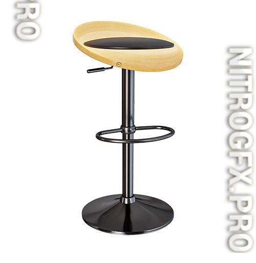 Bar stool Goe 3D Model