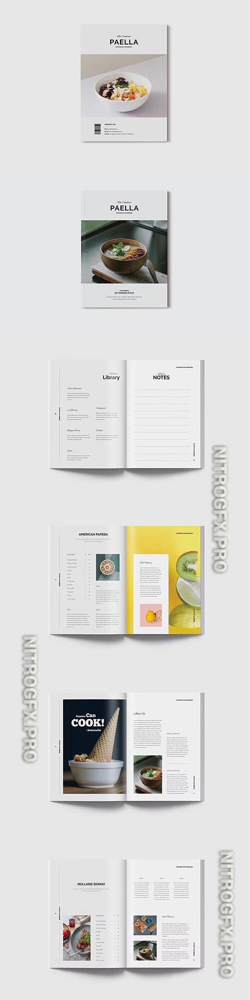 Cookbook / Recipebook Template INDD