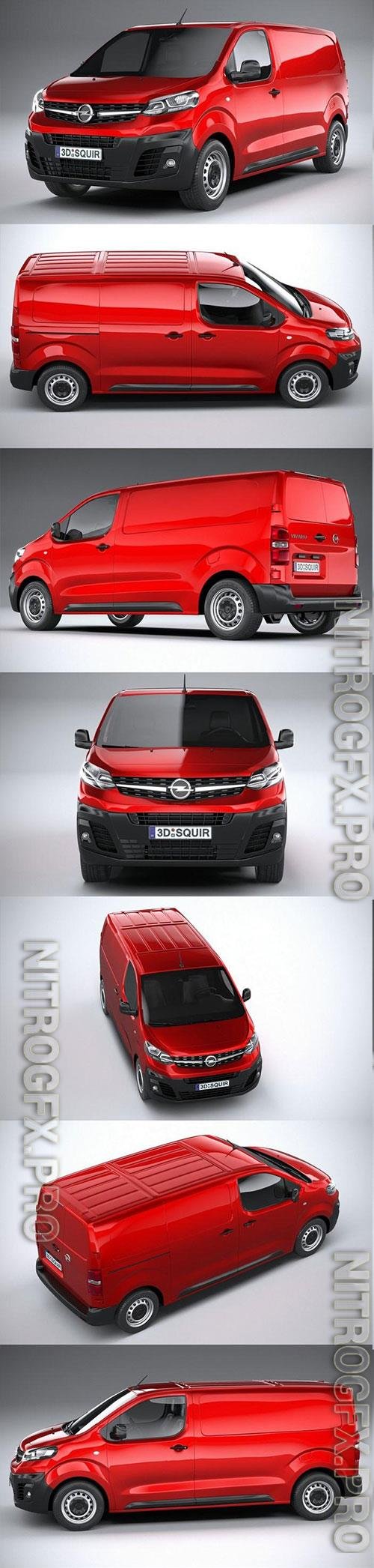 Opel Vivaro 2020 3D Model