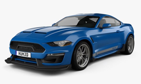Ford Mustang Shelby Super Snake coupe 2020 3D