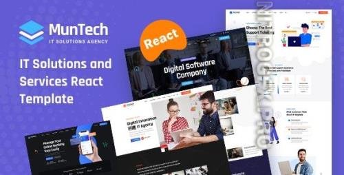 Muntech - Technology & IT Solutions React Template 37053080