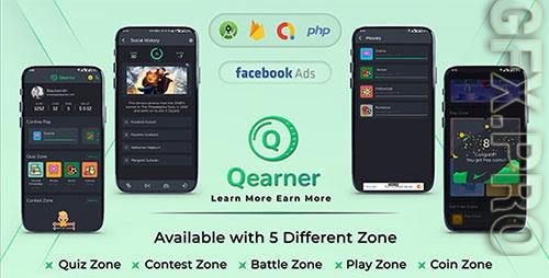 CodeCanyon - Qearner v2.0.1 NULLED – Quiz App | Android Quiz game with Earning System + Admin panel - 33570273