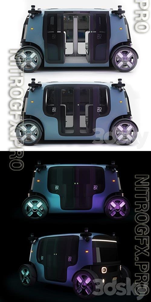 Zoox Smart Car 3D Model