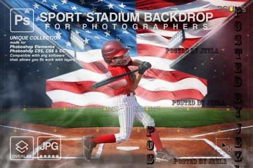 Baseball America Digital Backdrop V6 - 7328594