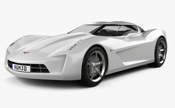 Chevrolet Stingray concept 2009 3D