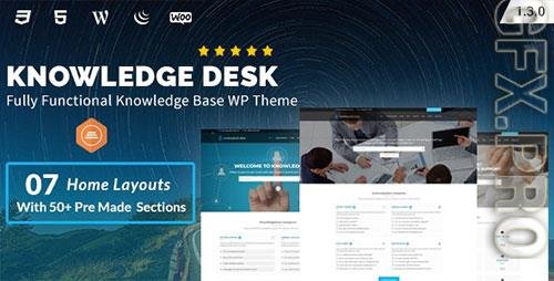 ThemeForest - Knowledgedesk v1.3.0 - Knowledge Base WordPress Theme - 19481432