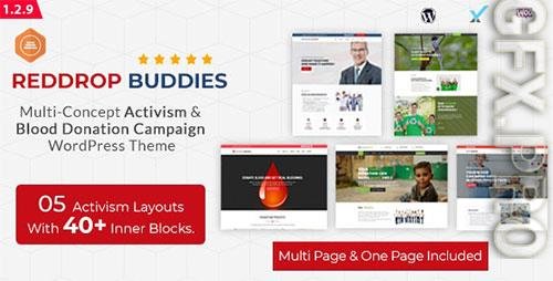ThemeForest - Reddrop Buddies v1.2.9 - Multi-Concept Activism Theme - 20787548