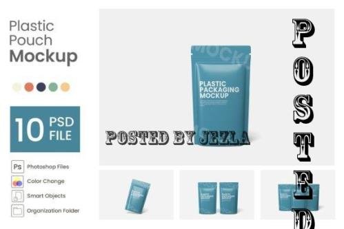 Plastic Pouch Mockup  - 10 PSD