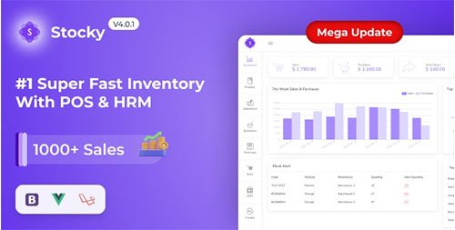 CodeCanyon - Stocky v4.0.1 - Ultimate Inventory Management System with Pos - 31445124