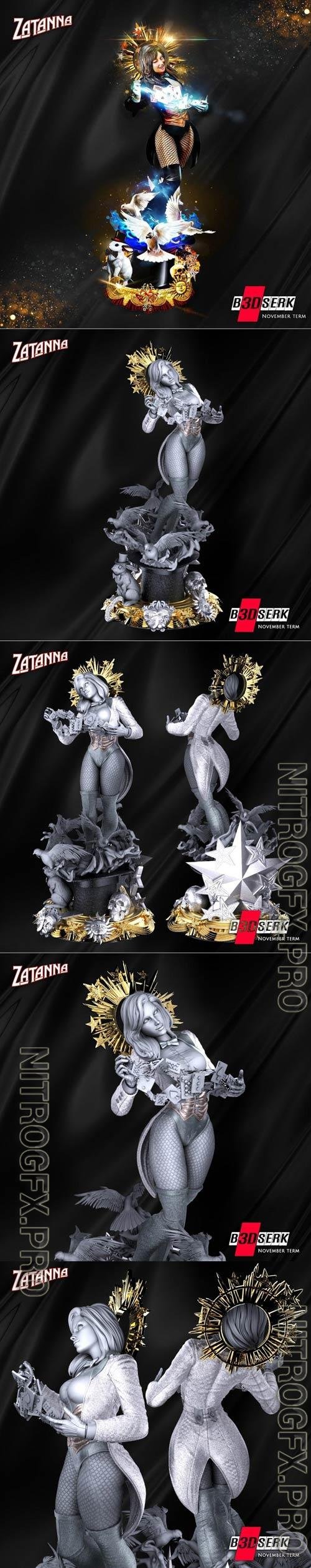 Zatanna 3D STL