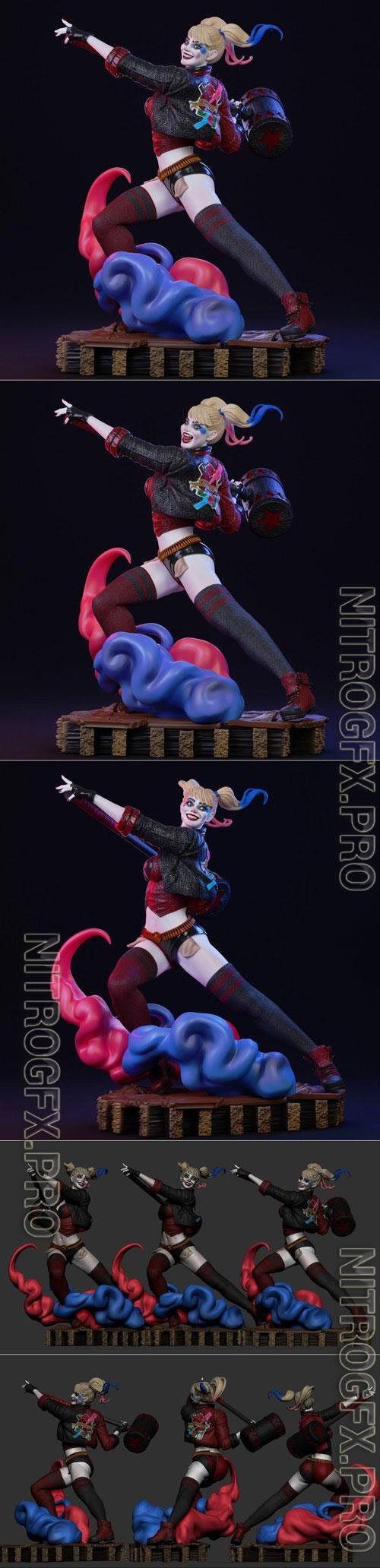 Harley Quinn 3D STL