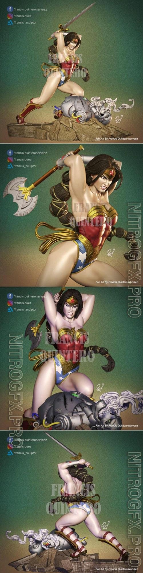 Wonder Woman 3D STL