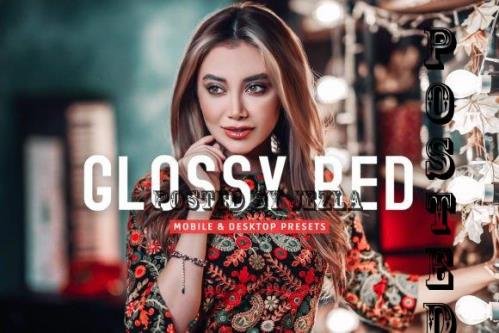 Glossy Red Pro Lightroom Presets