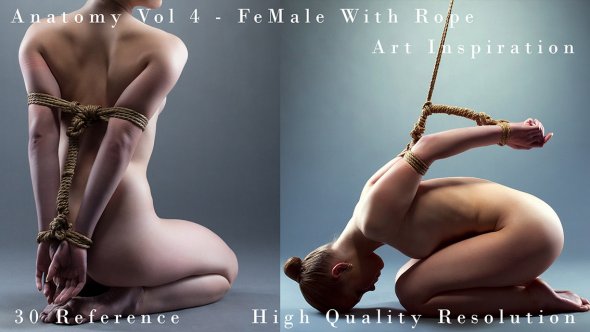 Anatomy Vol 4 – Female With Rope – Art Inspiration