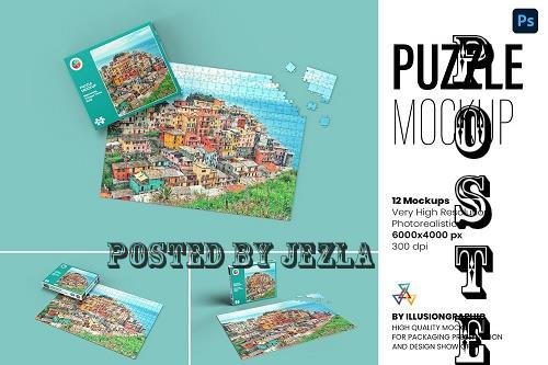Puzzle Mockup - 12 views - 7387339