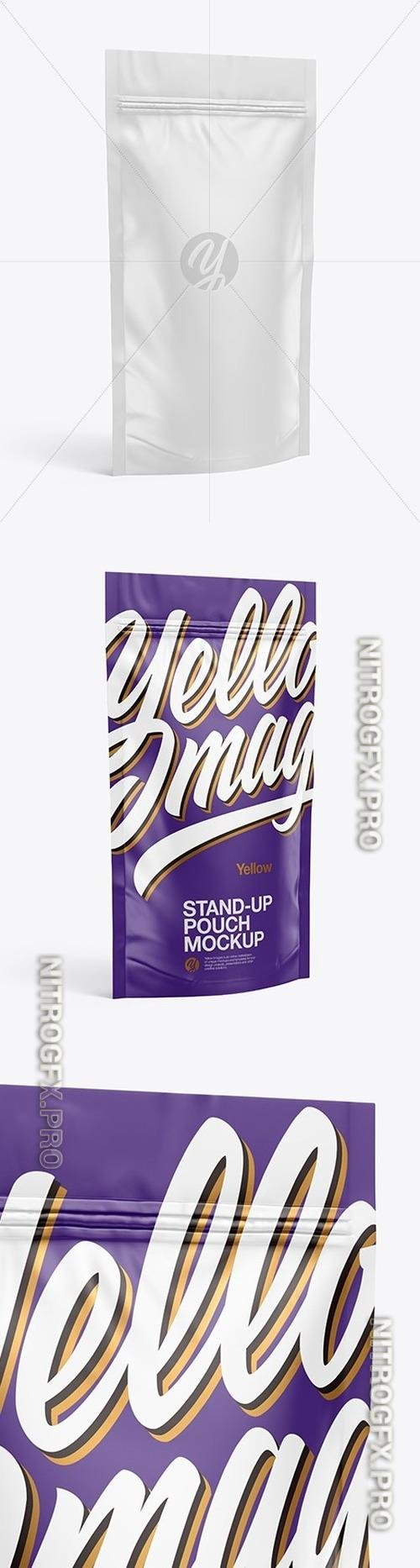 Matte Stand-Up Pouch Mockup 49984