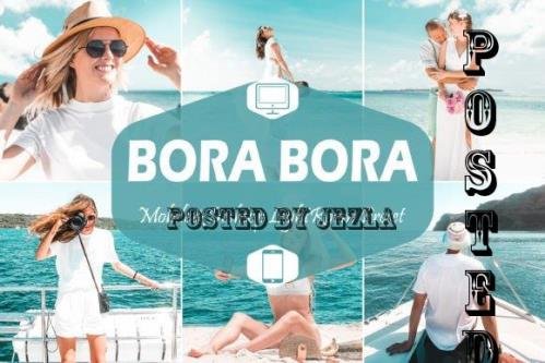 12 Bora Bora Mobile & Desktop Lightroom Presets, Beach - 1932578