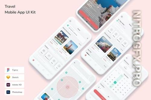 Travel Mobile App UI Kit