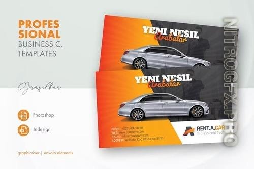 Rent A Car Business Card