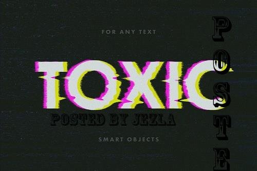 Toxic Broadcasting Text Effect - 7487532
