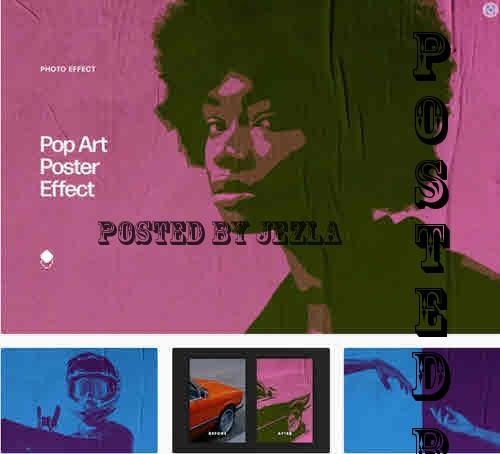 Pop Art Poster Effect - 7495028