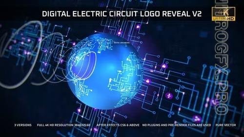 Videohive - Digital Electric Circuit Logo Reveal - v2 39149852