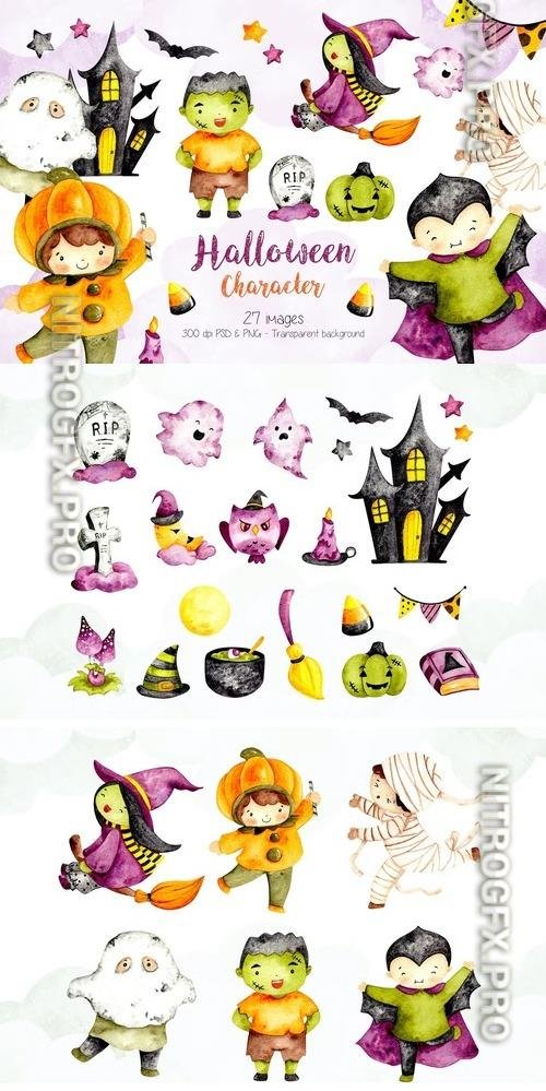 Halloween Character Clipart