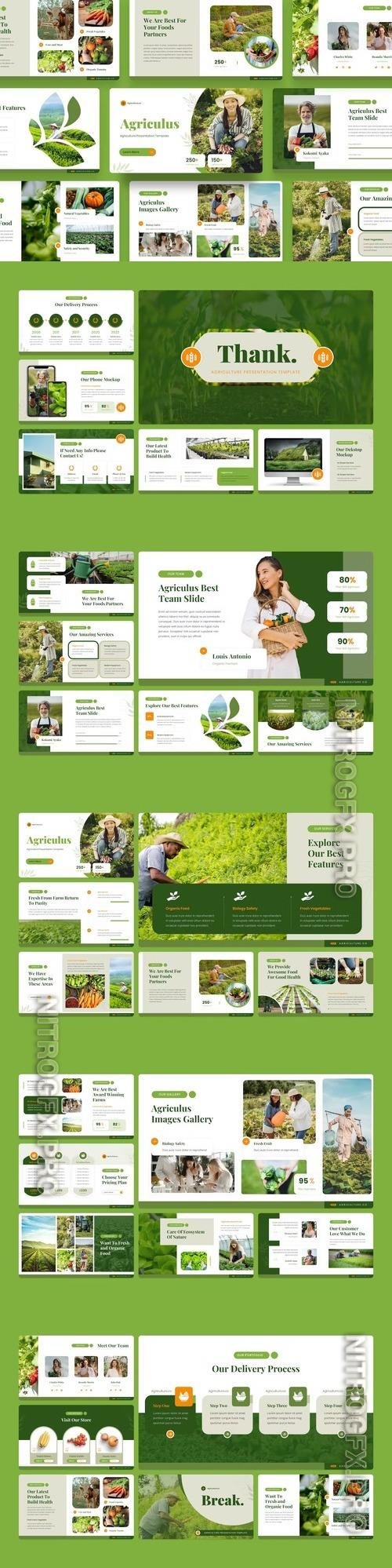 Agriculus - Agriculture Powerpoint, Keynote and Google Slides Template