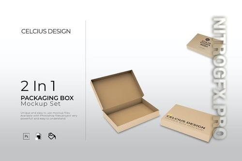 Papper Box Packaging Mockup