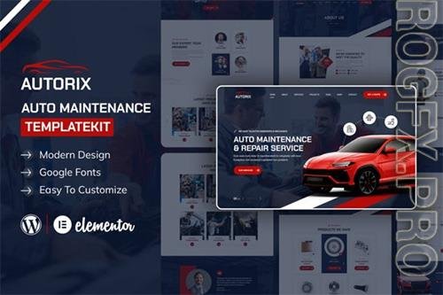 ThemeForest - Autorix - Auto Maintenance Elementor Template Kit -