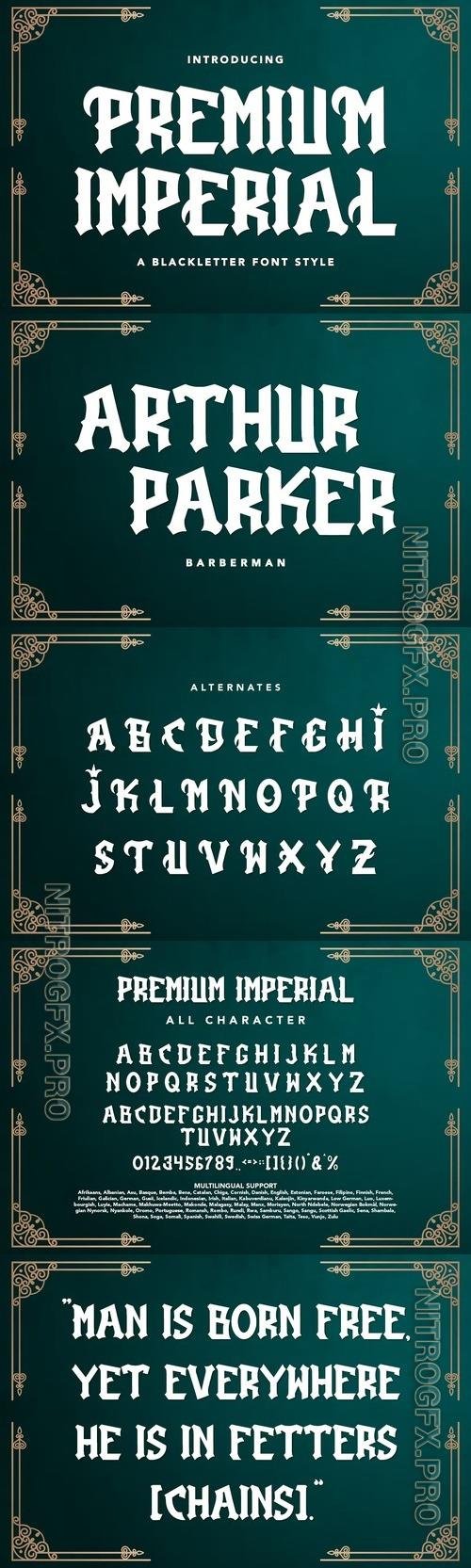 PremiumImperial - Blackletter Font