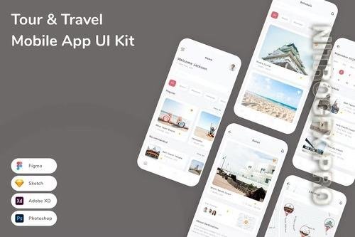 Tour & Travel Mobile App UI Kit