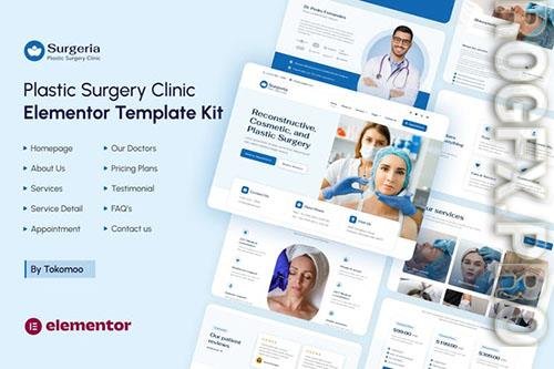 ThemeForest - Surgeria - Plastic Surgery Clinic Elementor Template Kit/40234428