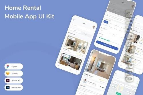 Home Rental Mobile App UI Kit