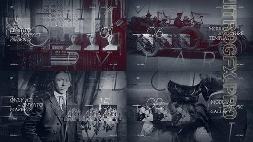 VideoHive - Modern Historic Gallery / Old Memories Slideshow / Retro Vintage Opener / Significant History Events 39703530