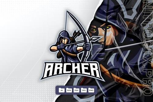 Archer Mascot Logo Design