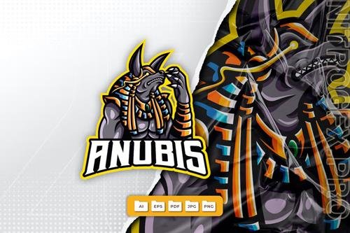 Anubis Mascot Logo Design