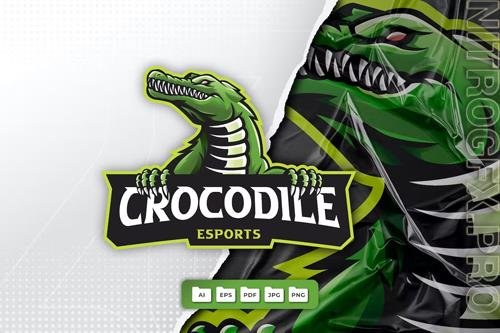 Crocodile Mascot Logo Design