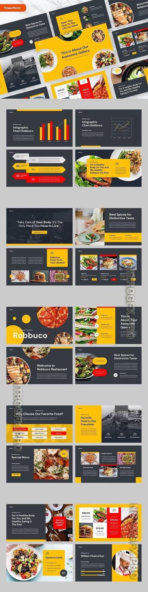 ROBBUCO - Food & Restaurant Powerpoint Template