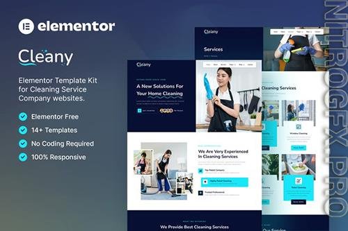 ThemeForest - Cleany – Cleaning Service Company Elementor Template Kit/39687703