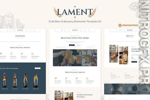 ThemeForest - Lament - Craft Beer & Brewery Elementor Template Kit/40767100