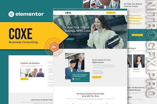 ThemeForest - Coxe - Business Consulting Elementor Template Kit/40792323