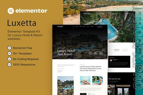 ThemeForest - Luxetta – Luxury Hotel & Resort Elementor Template Kit/40801242